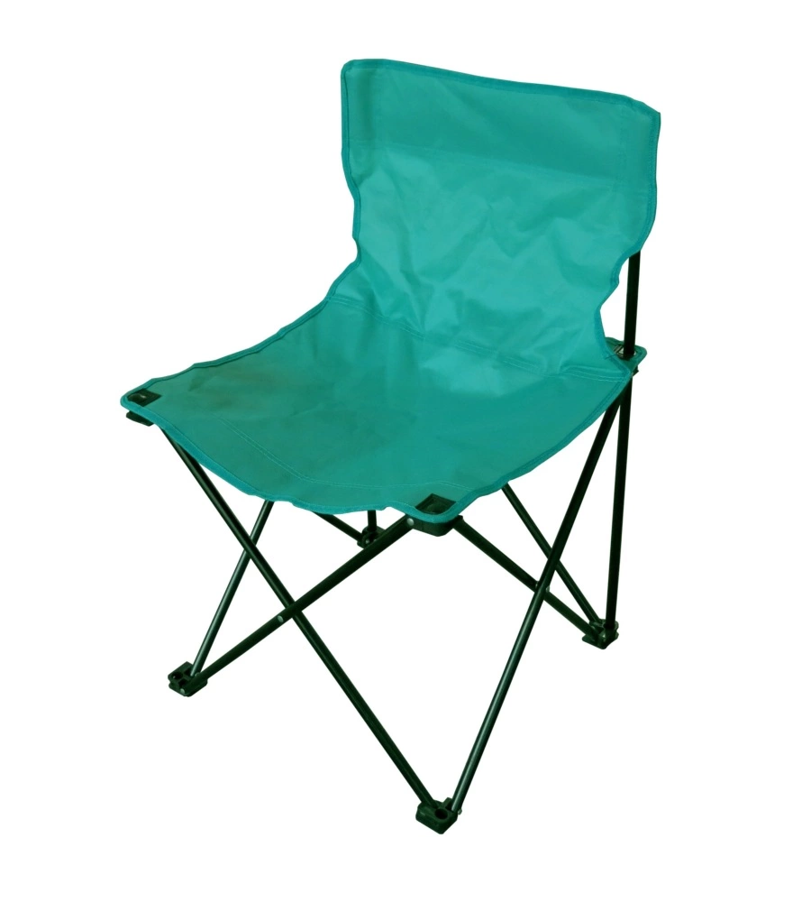 SEDIA DA CAMPEGGIO PIEGHEVOLE SENZA BRACCIOLI EUROGARDEN IN TEXTILENE OTTANIO 50X50X82 CM